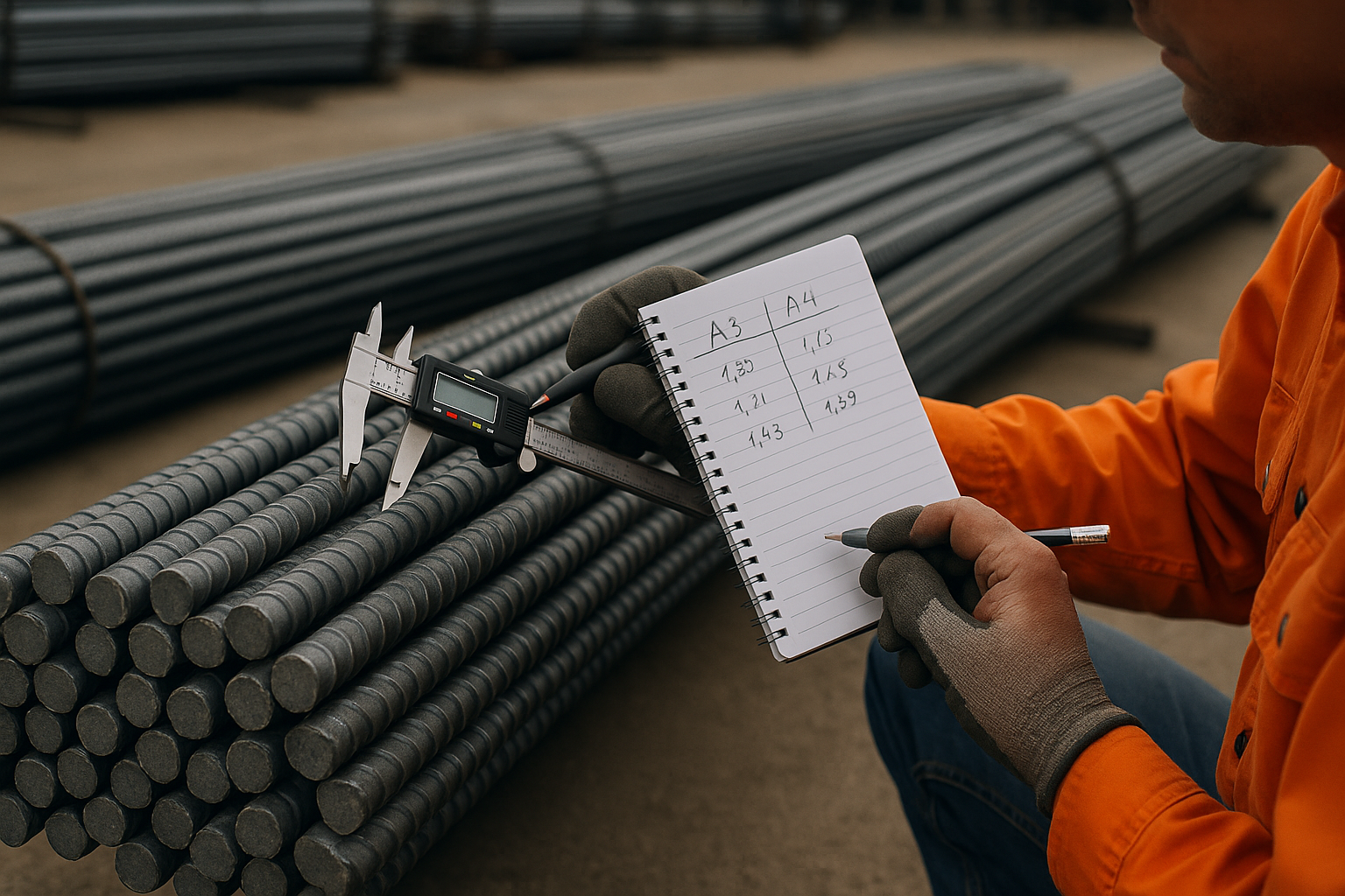 تفاوت میلگرد A2، A3 و A4 در چیست؟