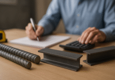 چطور وزن تیرآهن و میلگرد را محاسبه کنیم؟