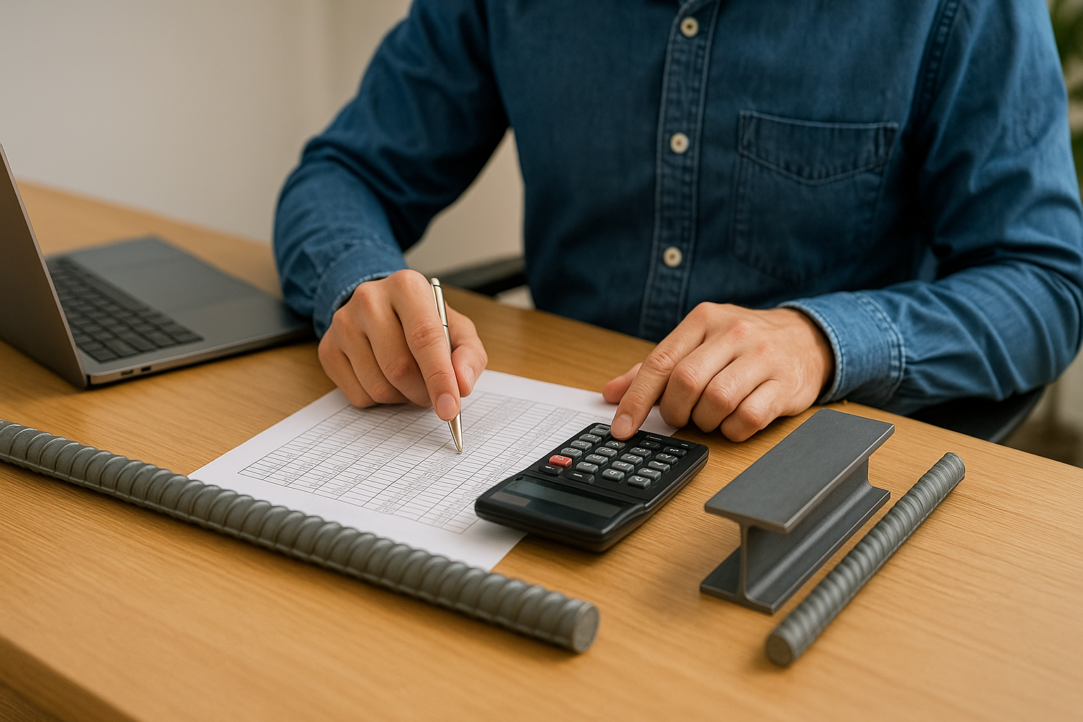 چطور وزن تیرآهن و میلگرد را محاسبه کنیم؟