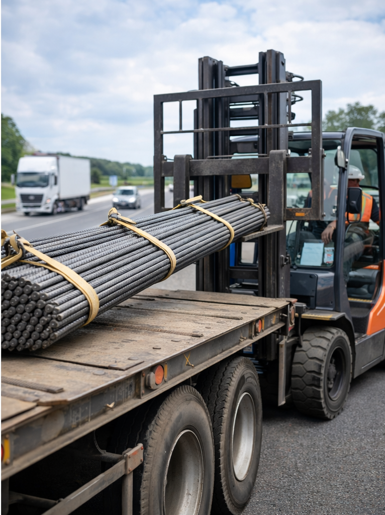 هزینه حمل و نقل میلگرد